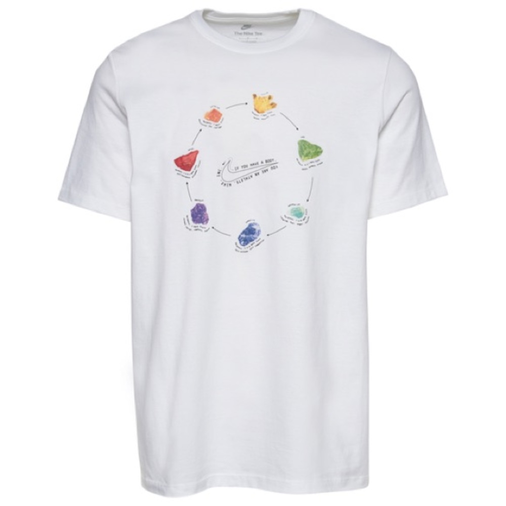NWT Men’s Nike Energy Flow T-Shirt White FJ1866-002